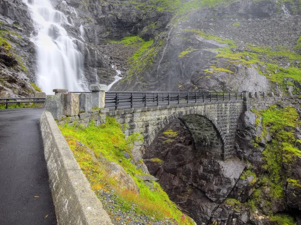 Trollstigen i Norge — Stockfoto