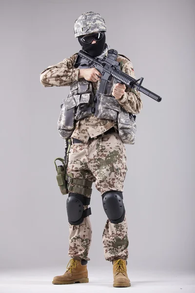 Uomo militare — Foto Stock
