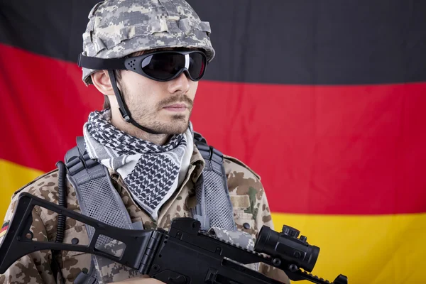НАТО солдата — стокове фото