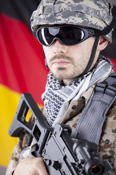 Duitse soldaat — Stockfoto