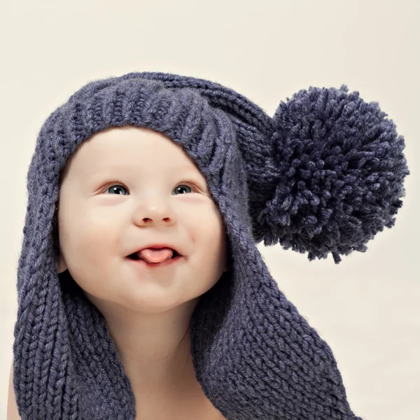 Retrato de bebé niño — Foto de Stock