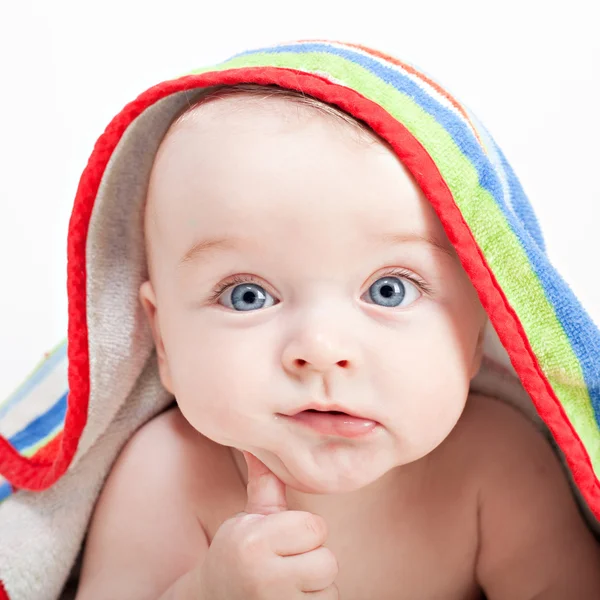 Beautiful little baby boy — Stock Fotó