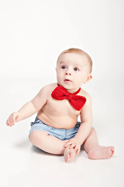 Beautiful little baby boy — Stock Photo, Image