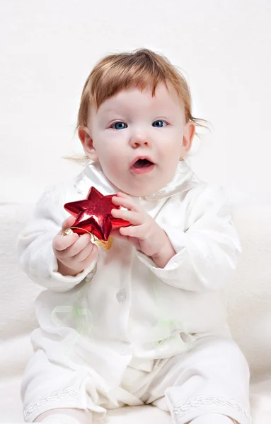 Cute beautiful little girl — Stock Photo, Image