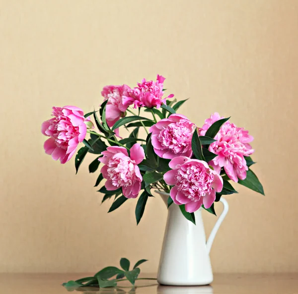 Bouquet of peonies — Stock Photo, Image
