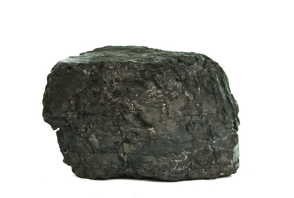 İzole kömür — Stok fotoğraf