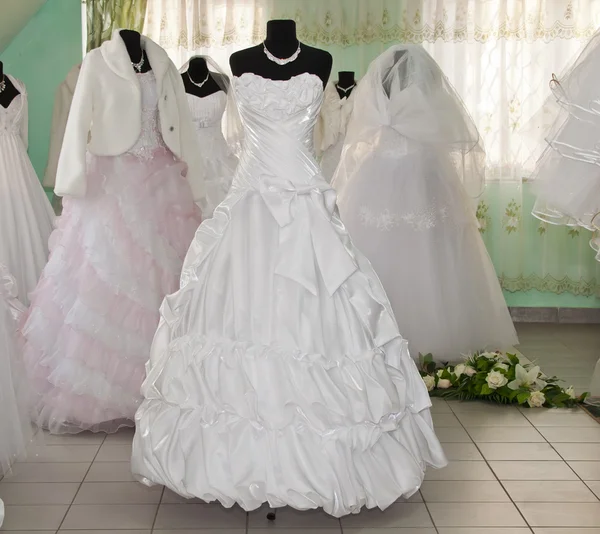 Esküvői ruhák — Stock Fotó