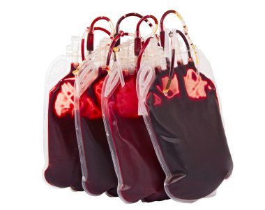 Bags of blood clipart