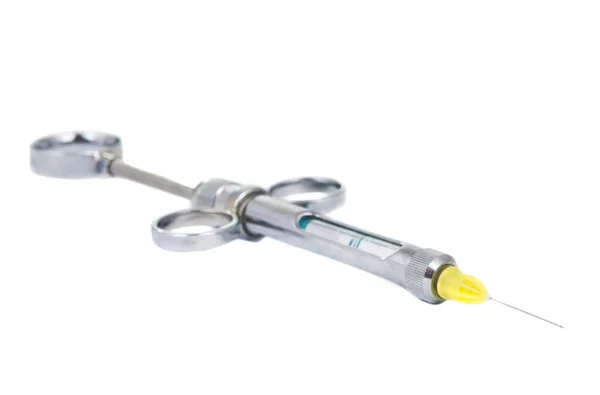 Dental syringe isolated — Stock Photo, Image