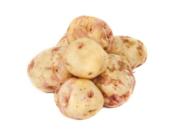 Ziemniaki na białym tle — Zdjęcie stockowe
