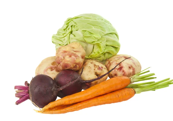 Warzywa izolowane — Zdjęcie stockowe