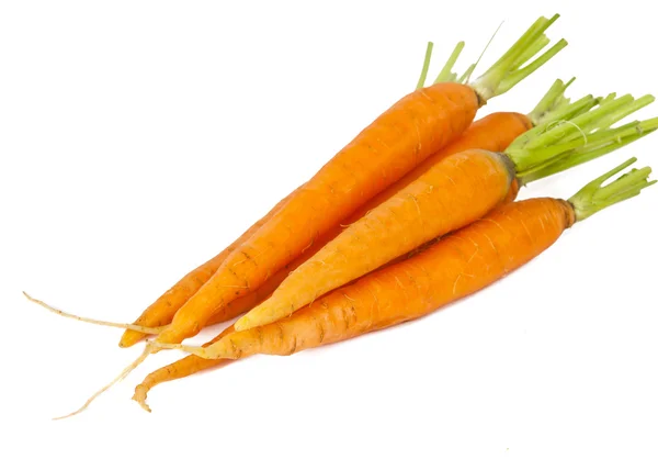 Свіжа морква, ізольовані — стокове фото