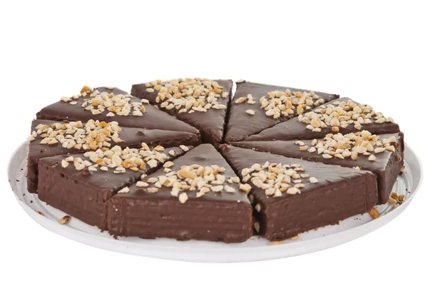 Mini pastel de chocolate — Foto de Stock