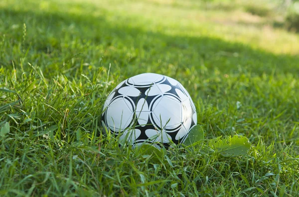 Soccer ball or football ball — Stock Photo, Image