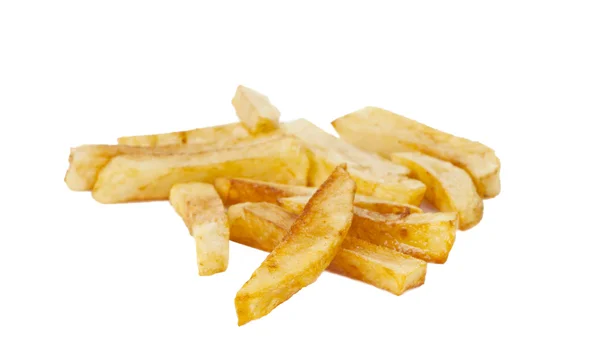 Batatas fritas isoladas — Fotografia de Stock