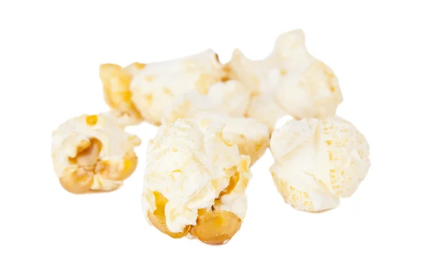 Söta popcorn isolerade — Stockfoto