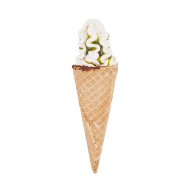 Ice-cream cone isolated clipart