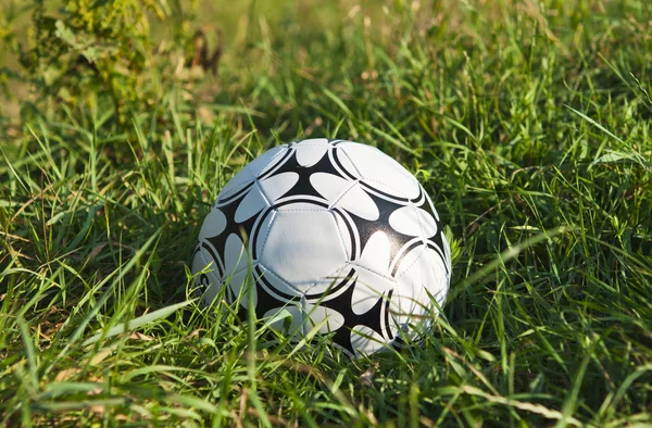 Soccer ball or football ball — Stock Photo, Image