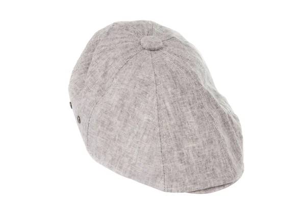 Grey cap isolated — Stock Photo, Image