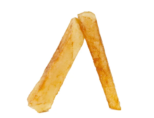 Sült burgonya chips elszigetelt — Stock Fotó