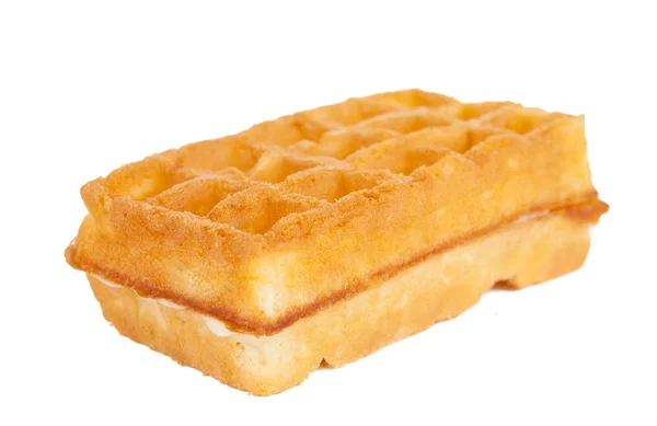 Gaufre molle isolée — Photo