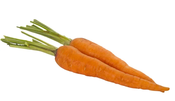 Свіжа морква, ізольовані — стокове фото