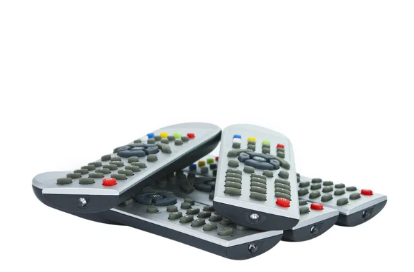 TV remotes isolated — Stock Photo, Image