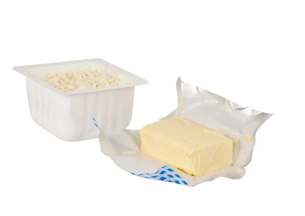 Ser i masło — Zdjęcie stockowe