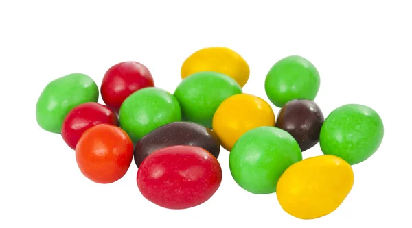 Set of sweet dragees of different color — Stock Photo, Image