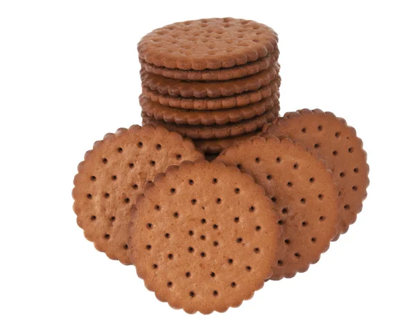 Biscuits isolés — Photo