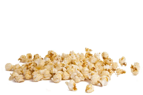 Zoete popcorn geïsoleerd — Stockfoto