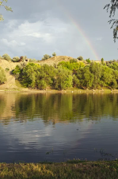 Landscape of the rainbow — Stock Photo, Image