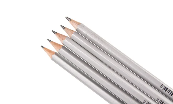 Crayon simple gris isolé — Photo