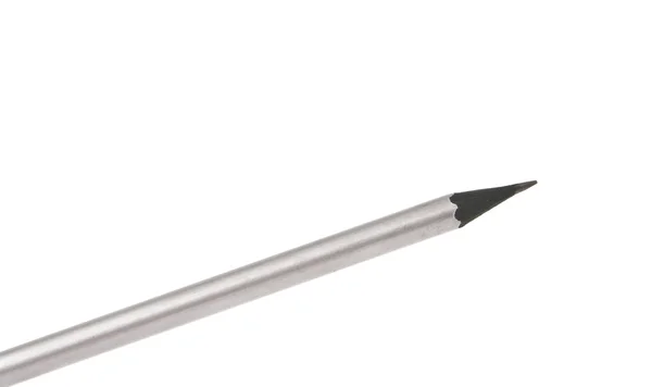 Lápis simples cinza isolado — Fotografia de Stock