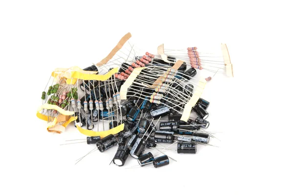 Capacitor bunch — Stock Photo, Image