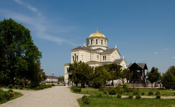 Katedrála svatého Vladimíra. chersonesus nedaleko Sevastopolu na Krymu — Stock fotografie