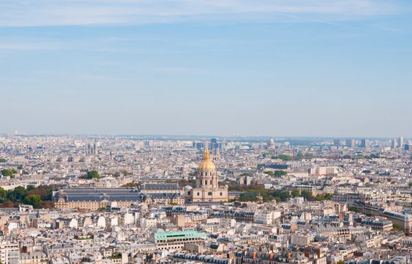 Les Invalides - Paris havadan görünümü. — Stok fotoğraf