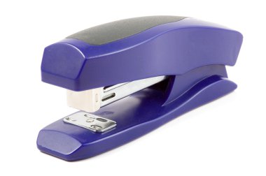 Stapler on a white bacground clipart