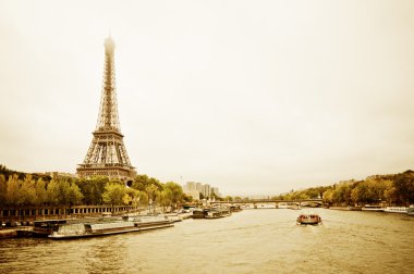 View of the Eiffel Tower. Paris clipart