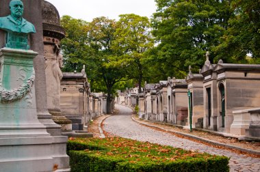 Pere-lachaise mezarlığı, paris, Fransa