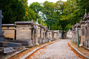 Pere-lachaise mezarlığı, paris, Fransa