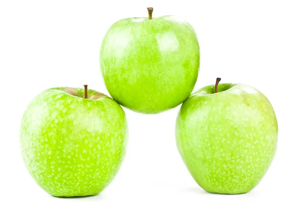 Tři apple — Stock fotografie