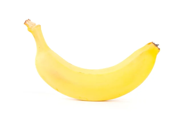 Ώριμη μπανάνα απομονωθεί — Φωτογραφία Αρχείου