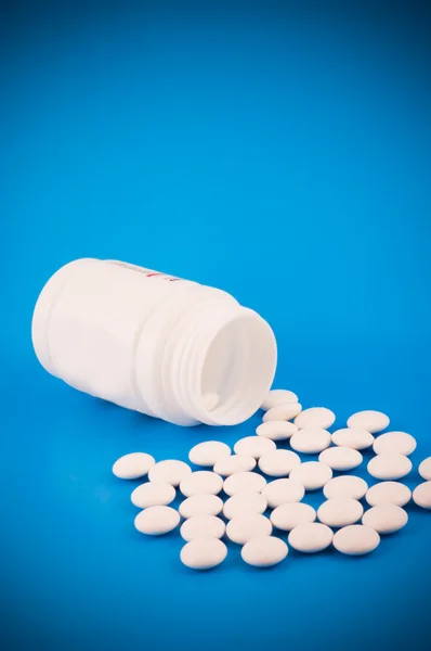 Medicinska preparat i form av tabletter. — Stockfoto