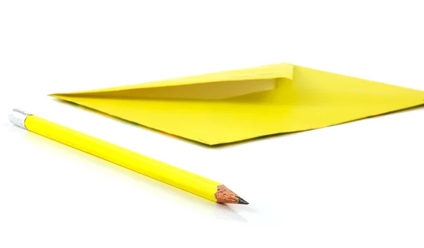 Kuvert och penna — Stockfoto