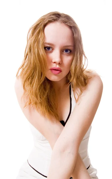 Beutiful blond girl — Stock Photo, Image