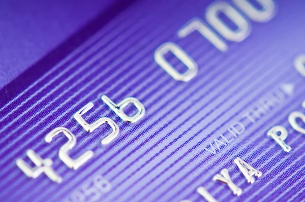 Кредитна картка фінансового фону — стокове фото