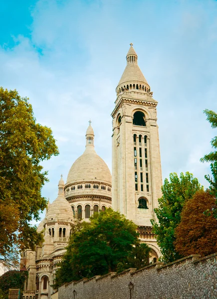 圣杜圣心大教堂巴黎 — 图库照片