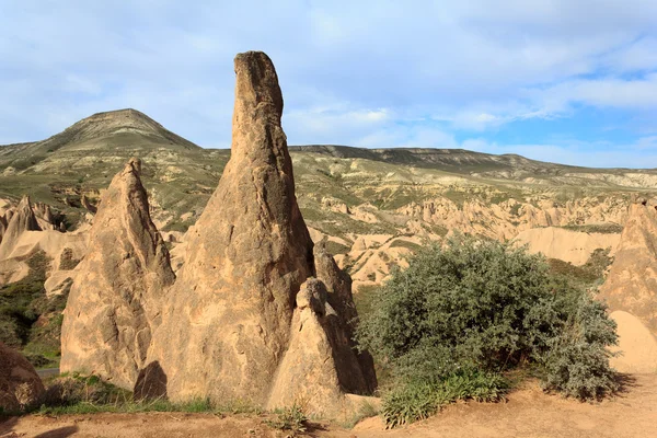 Formaciones geológicas únicas, Capadocia, Turquía — Foto de Stock