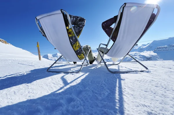Apres ski v horách — Stock fotografie